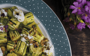 ROASTED ZUCCHINI WITH LABNEH