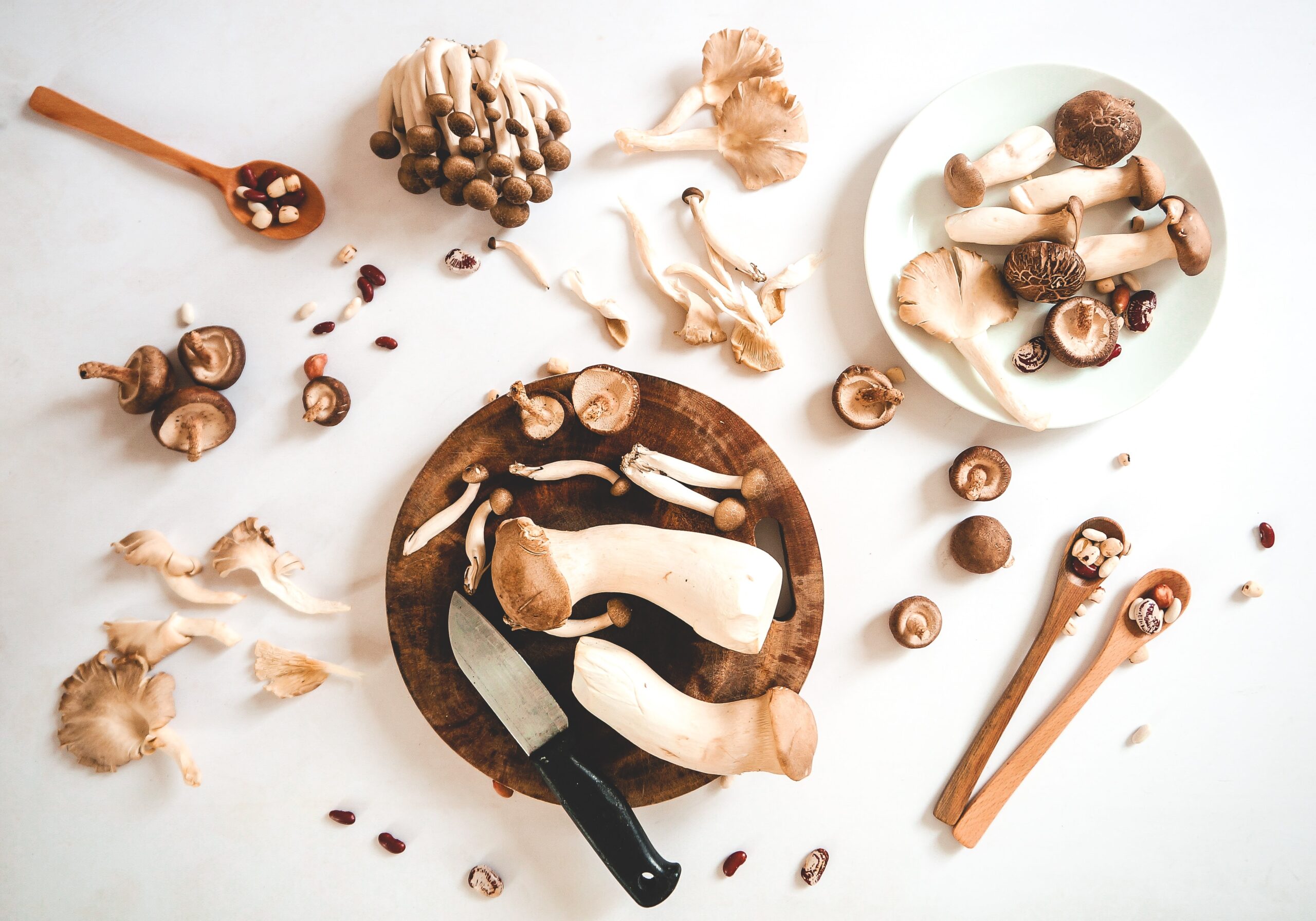 RAW MUSHROOM PIZZA